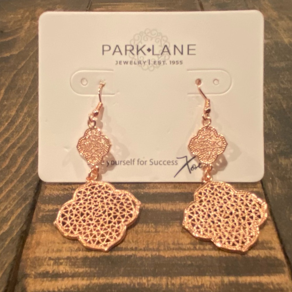 Park Lane Moana earrings, Rose Gold, NWT - never worn - Picture 3 of 6